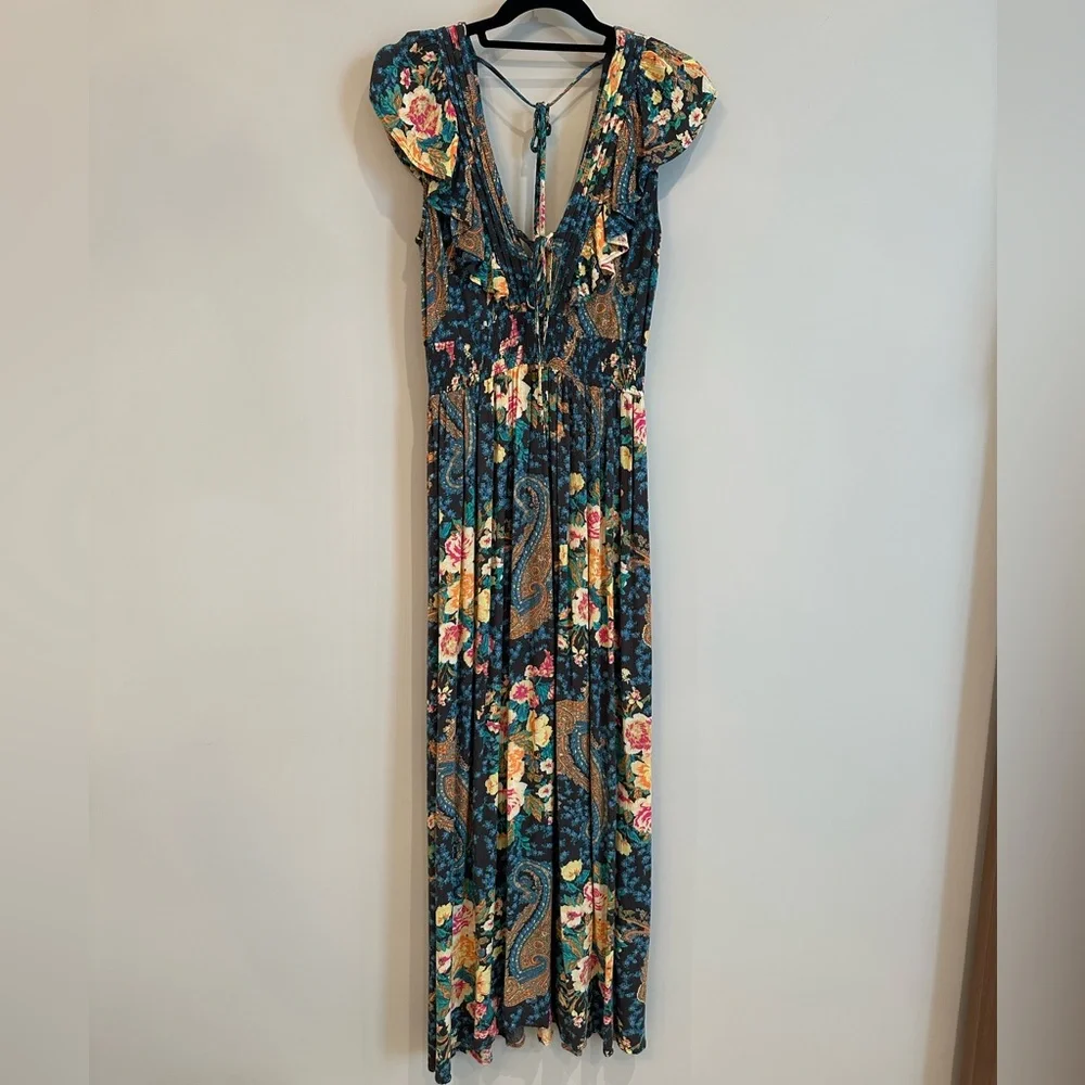 O’Neill Women’s Nolee Floral Paisley Maxi Dress, Size Medium-SOLD OUT - Picture 8 of 13